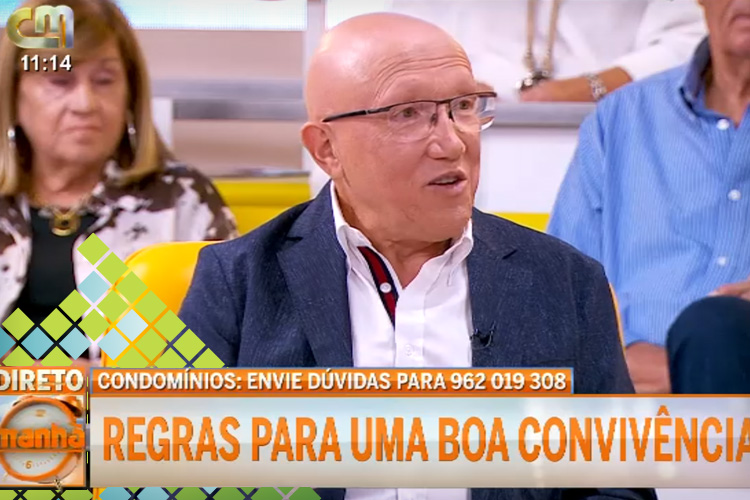 APEGAC na CMTV, no dia 12 de setembro