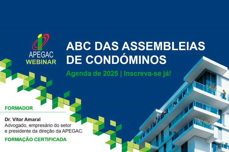 Agenda de 2025 - ABC das Assembleias de Condóminos | APEGAC Agenda de 2025 - ABC das Assembleias de Condóminos | APEGAC