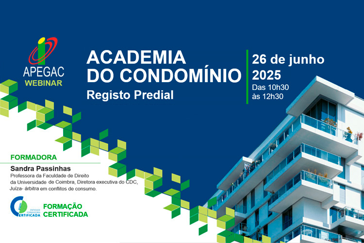 FORMAÇÃO APEGAC 2025 – Registo Predial