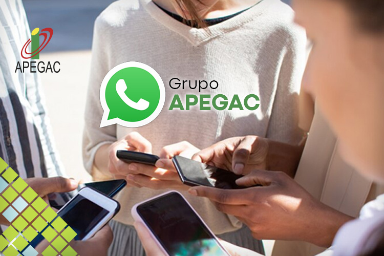 Grupo de Whatsapp de Sócios da APEGAC Grupo de Whatsapp de Sócios da APEGAC
