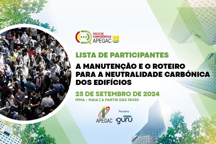 Participantes da 3ª conferência Ciclo 20 anos APEGAC!