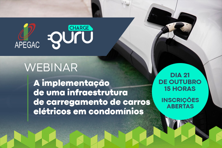 WEBINAR APEGAC / CHARGE GURU – Inscrições abertas