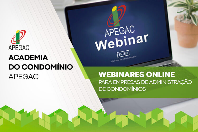 WEBINARES ONLINE PARA EMPRESAS DE ADMINISTRAÇÃO DE CONDOMÍNIOS